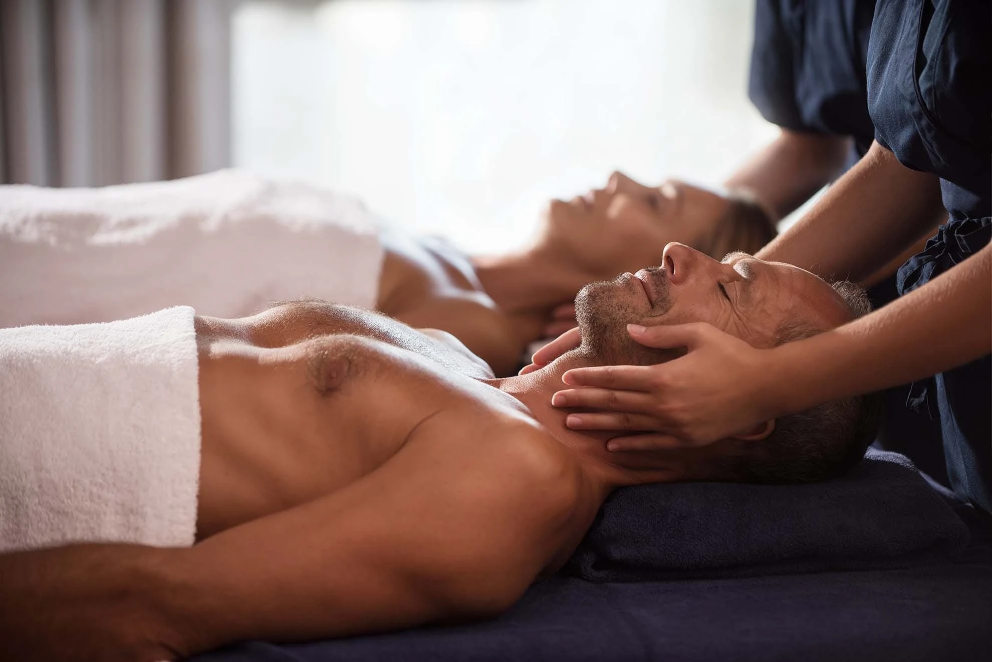 Couple massage zen duo de la cure thalasso